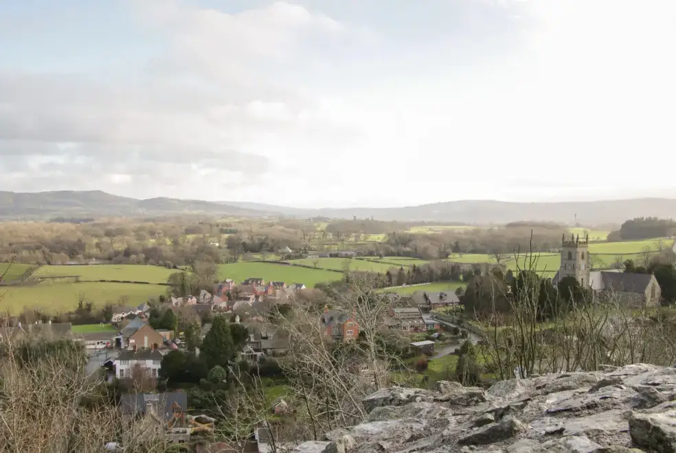 Countryside views at Shepherd's Rest