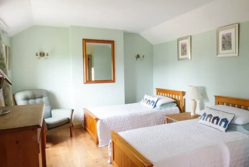 Bedroom at Shortmead Cottage