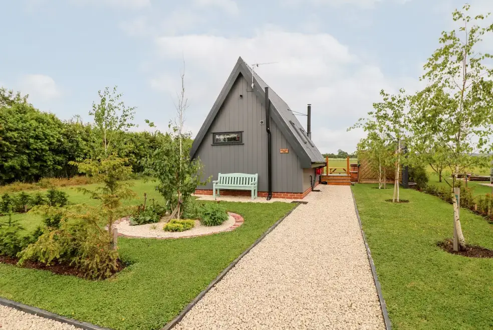 Silver Birch Lodge, from the outside