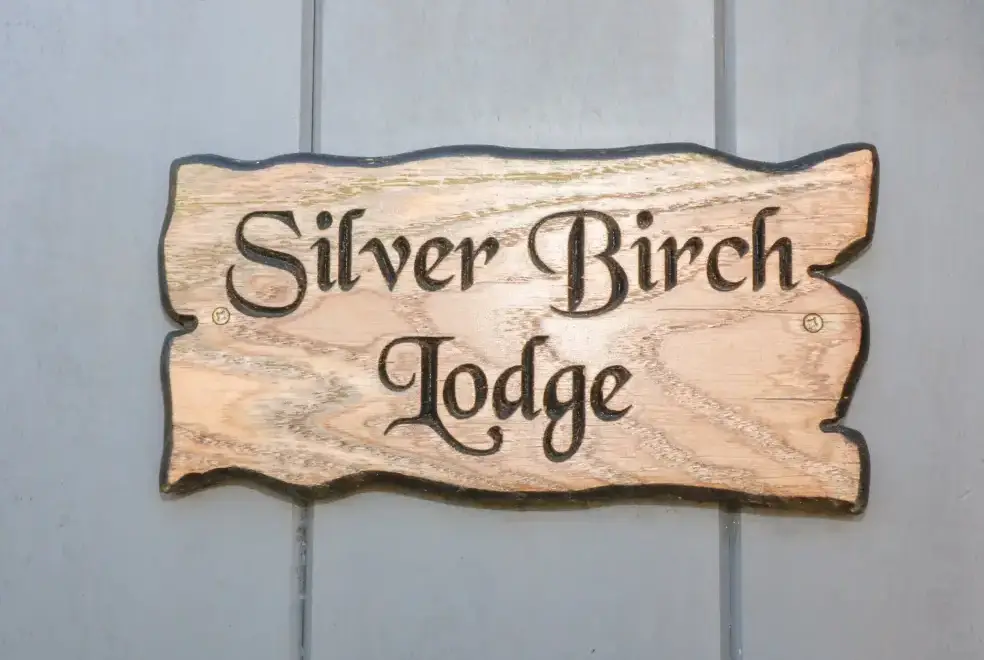 Silver Birch Lodge, from the outside