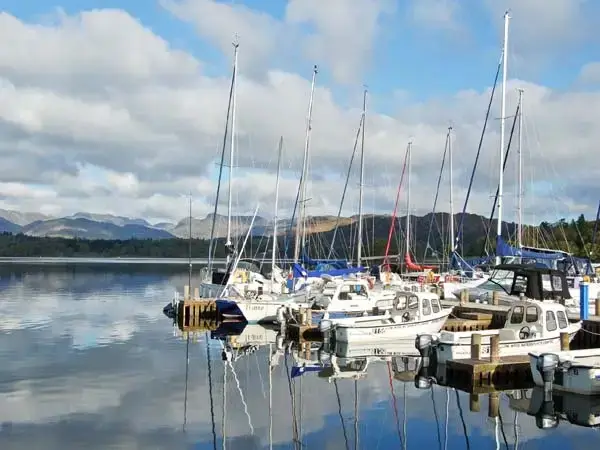 Lake view at Skiptory Woodland Holiday Lodge