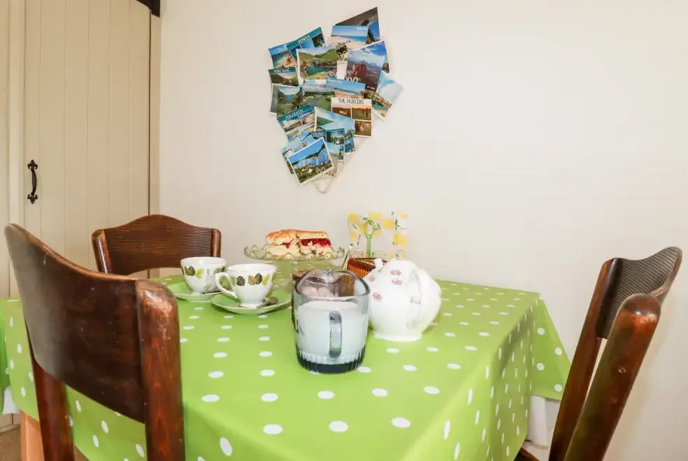 Dining room at Slate Cottage