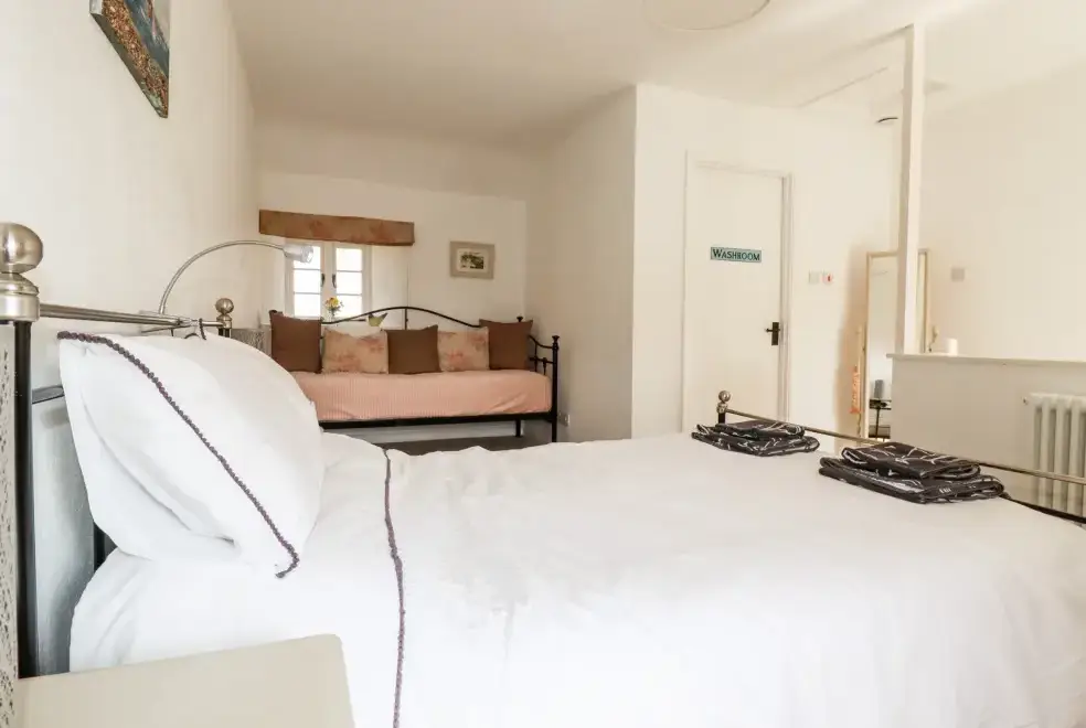 Bedroom at Slate Cottage