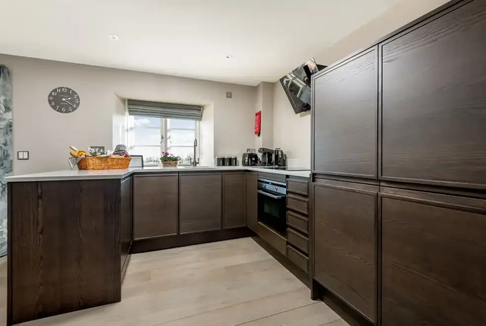 Kitchen/diner at Sleeps 2, Romantic, Modern, Luxurious Cottage with garden, WiFi and Amazing Views