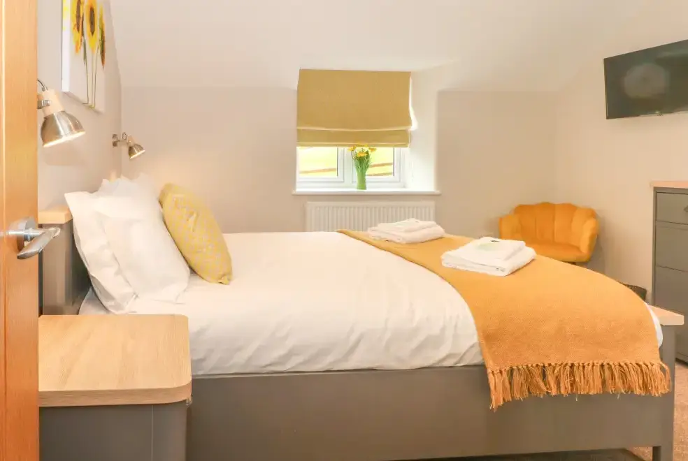 Bedroom at Small Lane Cottage