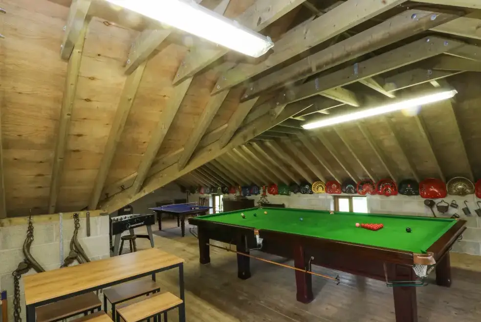Games Room at Small Lane Cottage