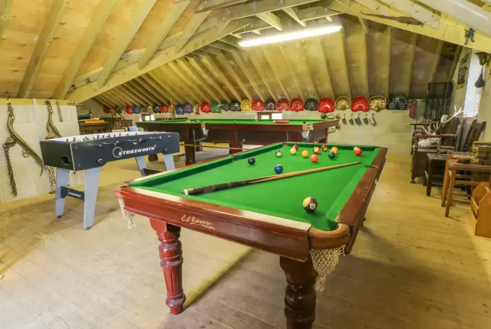 Games Room at Small Lane Cottage