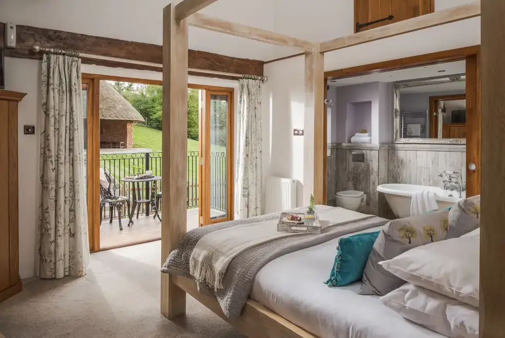 Bedroom at Smokeham Farm