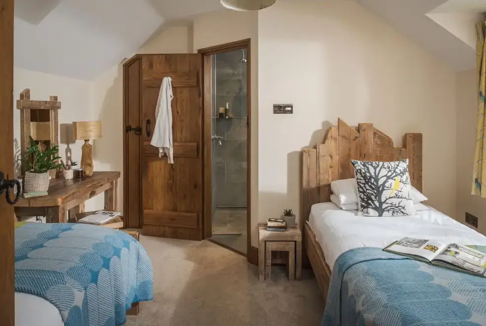 Bedroom at Smokeham Farm