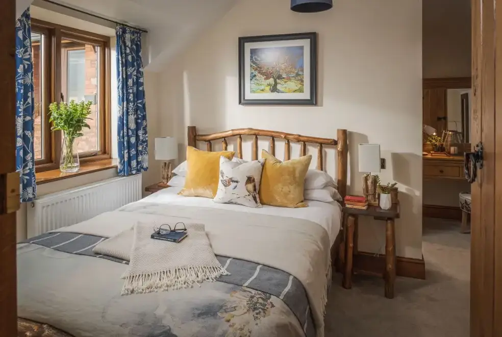 Bedroom at Smokeham Farm