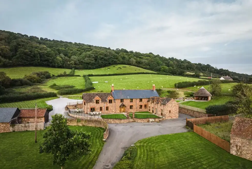 Countryside views at Smokeham Farm