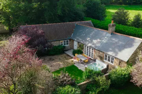 Snowdrop Cottage, Dorset, from the outside