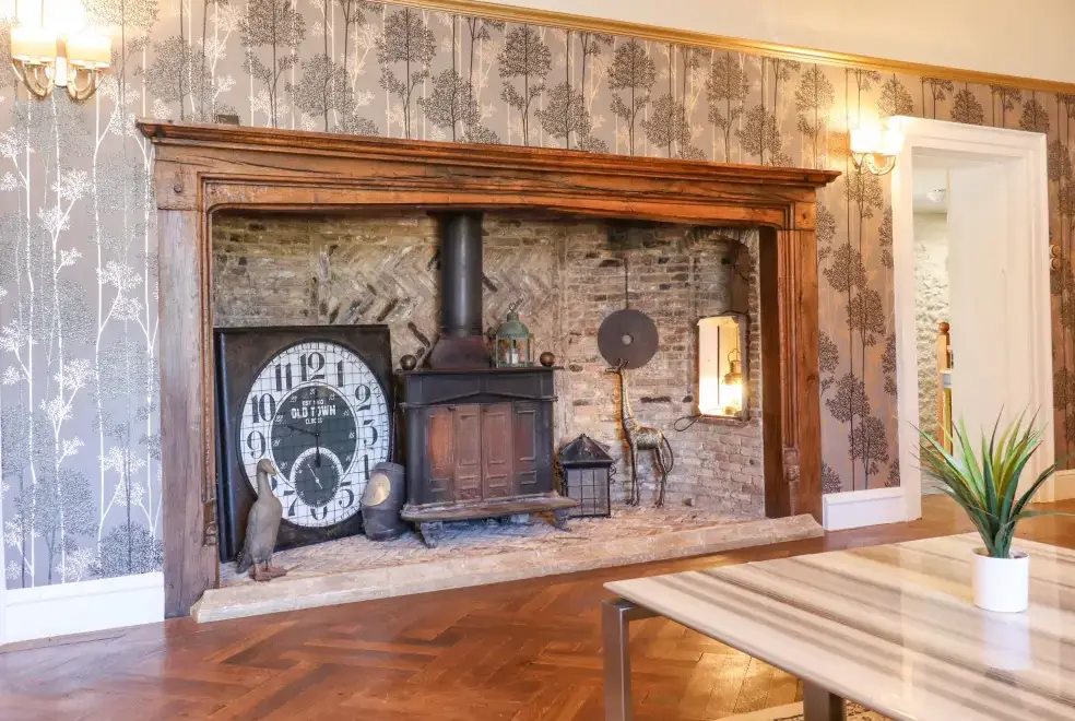 Drawing room at Solton Manor