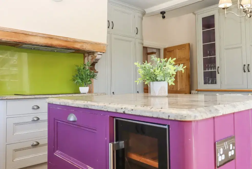 Farmhouse style kitchen at Solton Manor