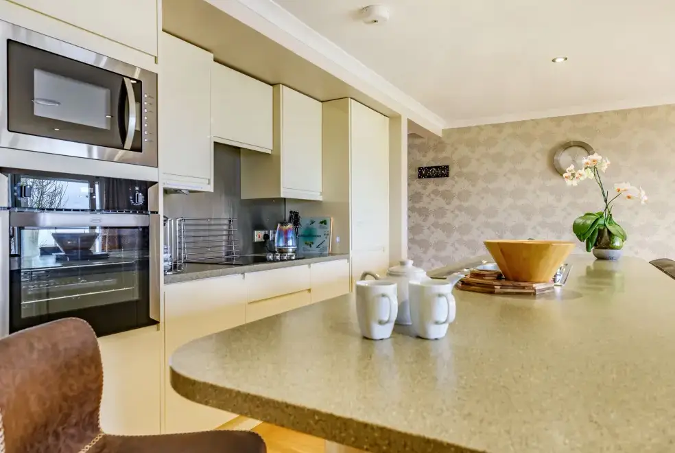 Kitchen/diner at Solway Cottage