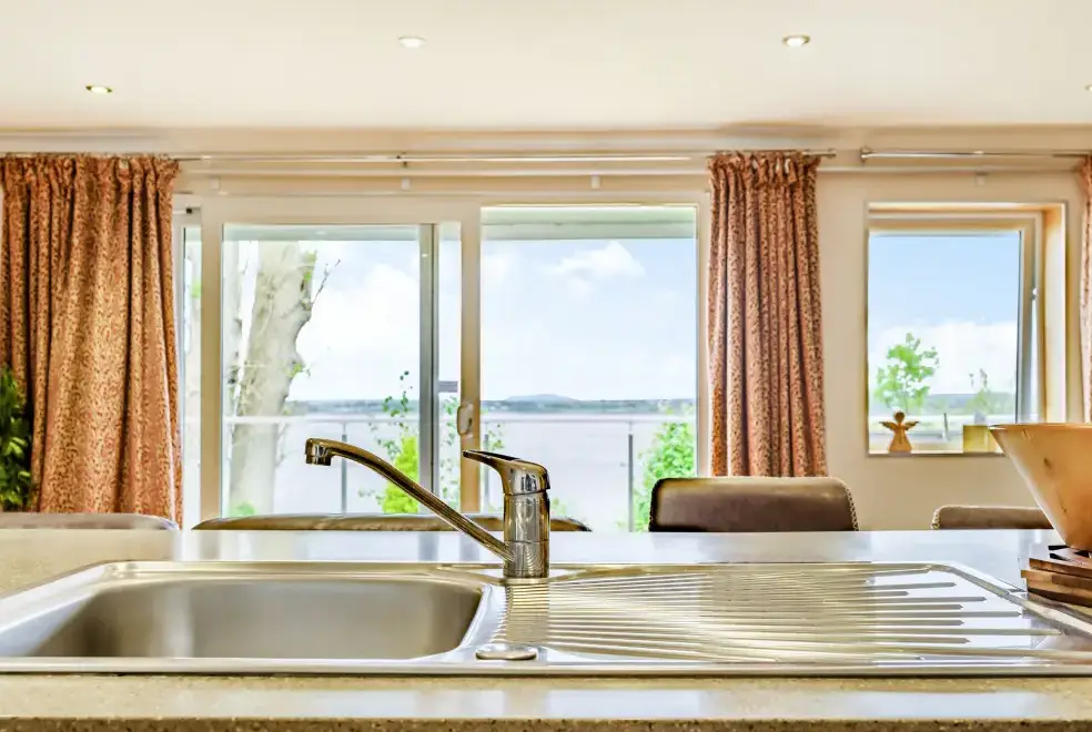 Kitchen/diner at Solway Cottage