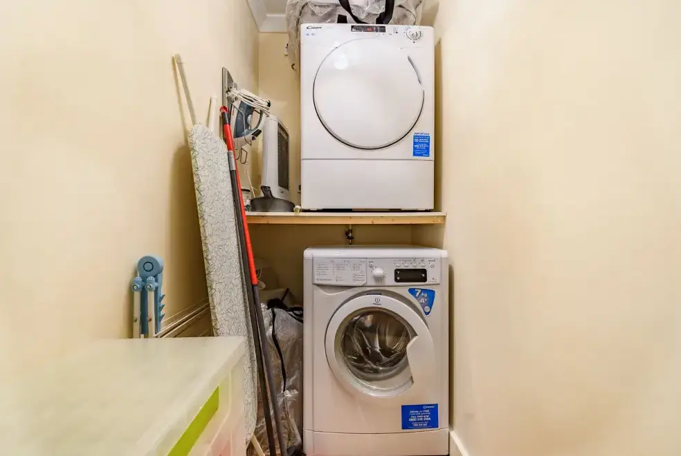 Utility room at Solway Cottage