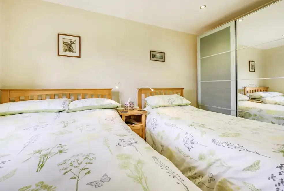 Bedroom at Solway Cottage