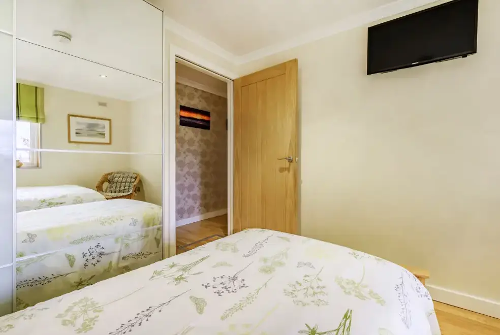 Bedroom at Solway Cottage