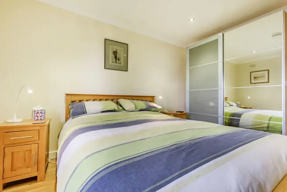 Bedroom at Solway Cottage