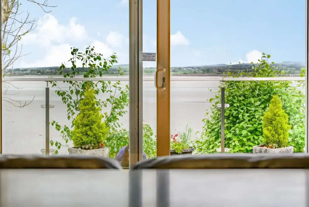 Balcony at Solway Cottage