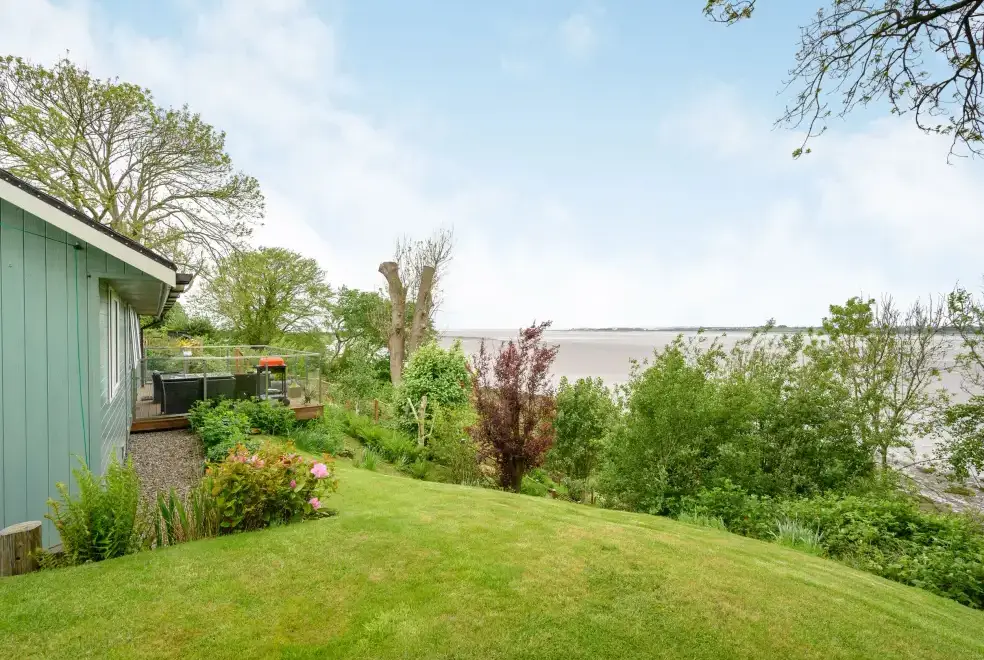 Countryside views at Solway Cottage