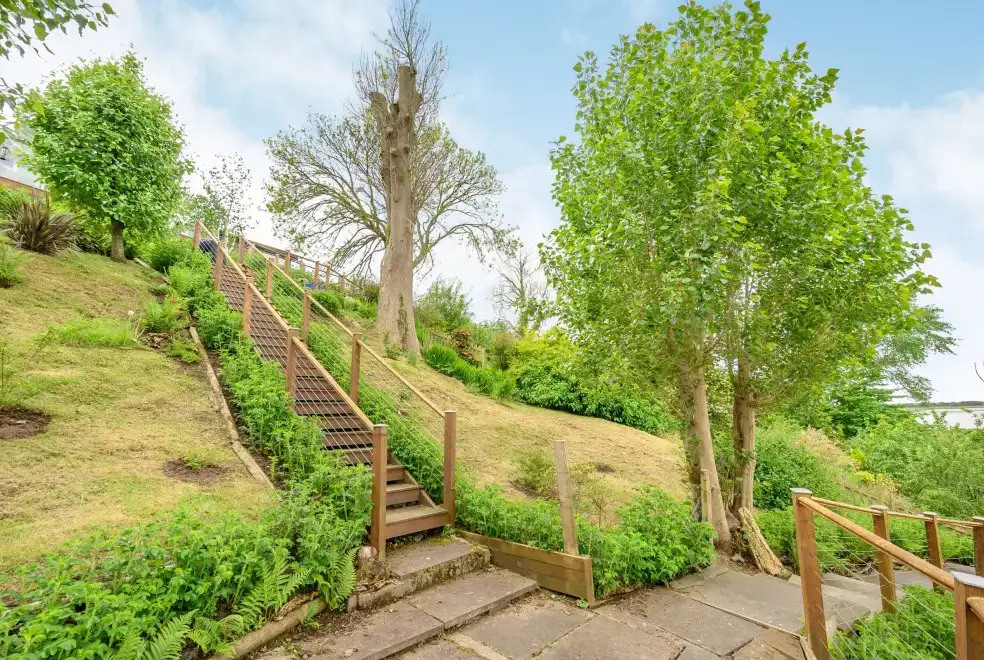 Countryside views at Solway Cottage