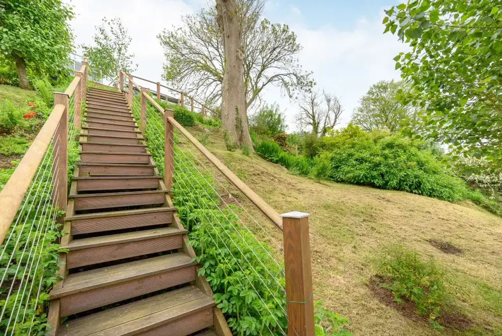 Countryside views at Solway Cottage
