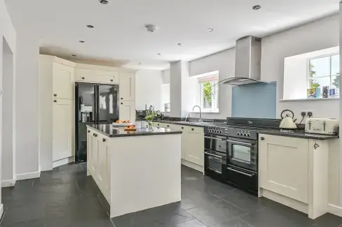 Luxury kitchen at Somers Hiscott, Devon