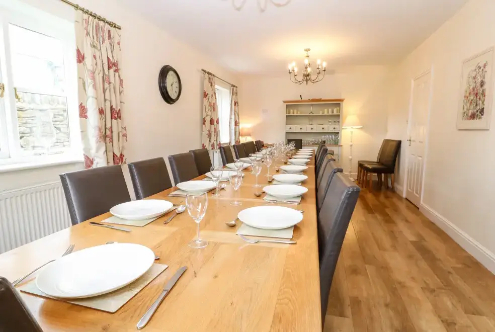 Dining room at South Hill Farmhouse