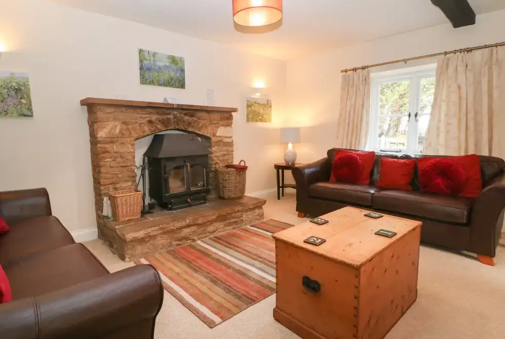 Lounge at South Hill Farmhouse