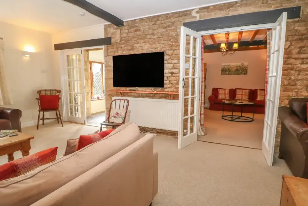 Lounge at South Hill Farmhouse