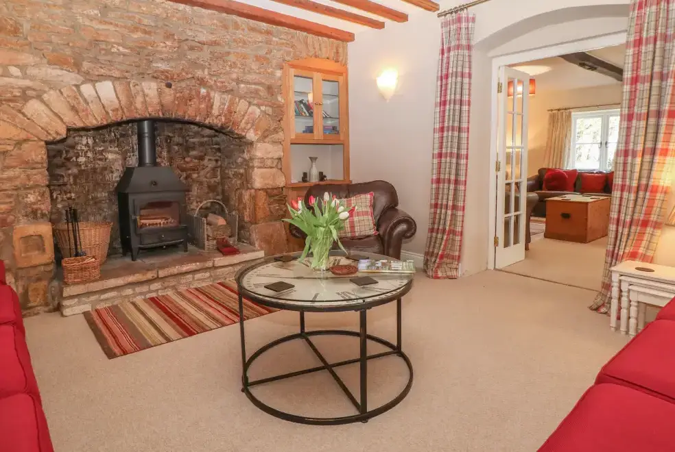 Lounge at South Hill Farmhouse