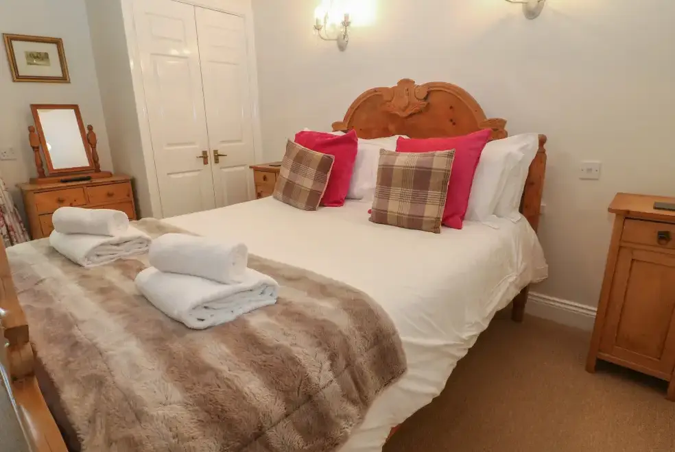 Bedroom at South Hill Farmhouse