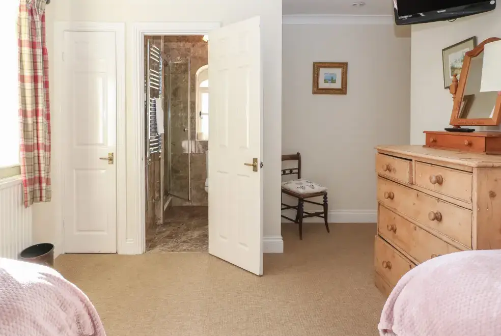 Bedroom at South Hill Farmhouse