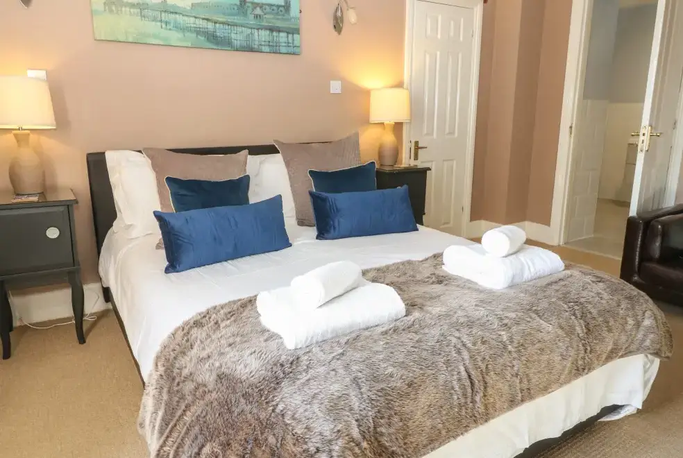 Bedroom at South Hill Farmhouse