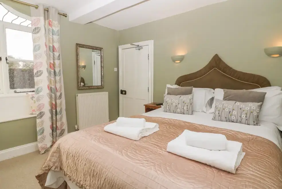 Bedroom at South Hill Farmhouse