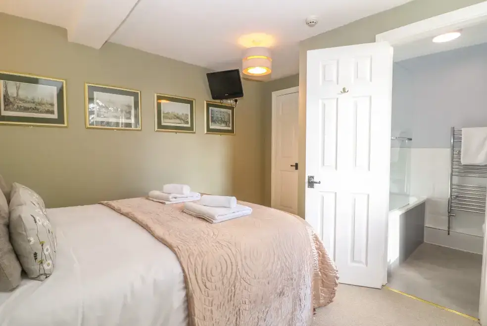 Bedroom at South Hill Farmhouse