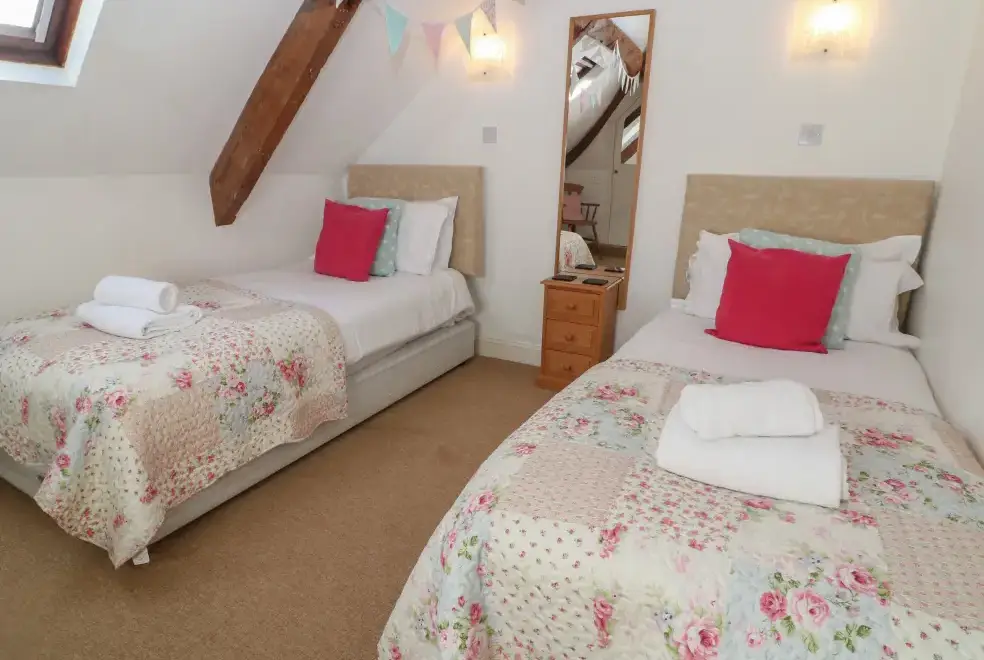 Bedroom at South Hill Farmhouse