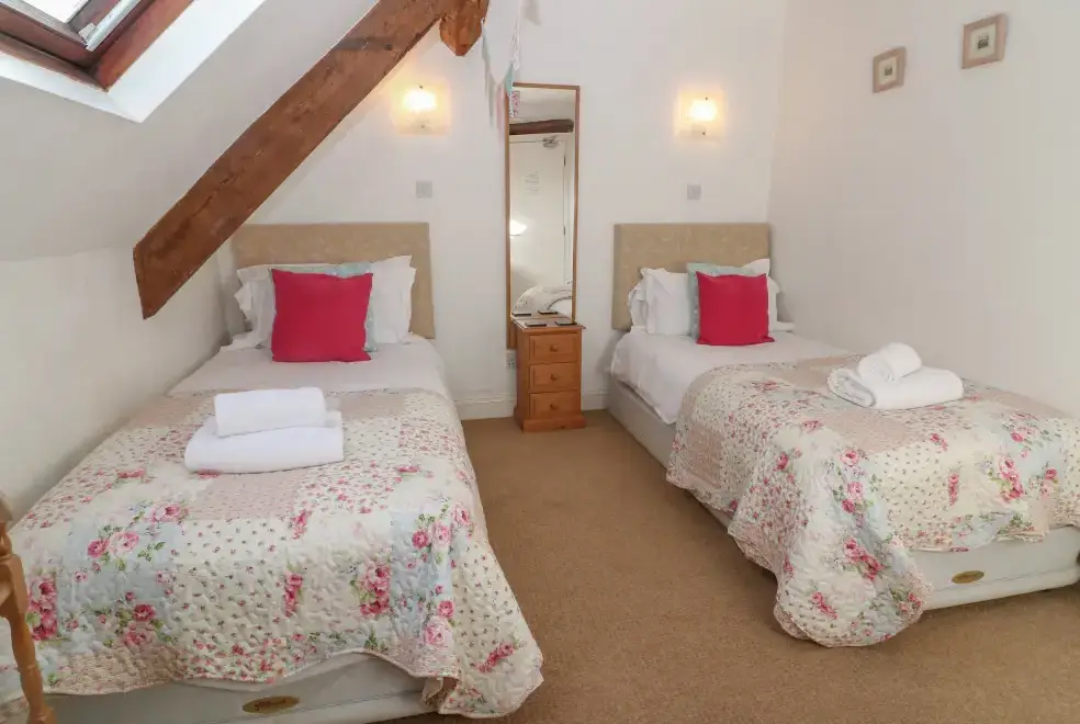 Bedroom at South Hill Farmhouse