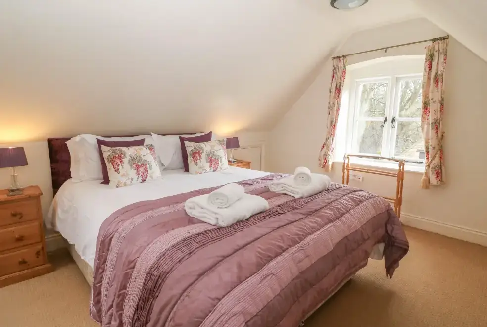 Bedroom at South Hill Farmhouse