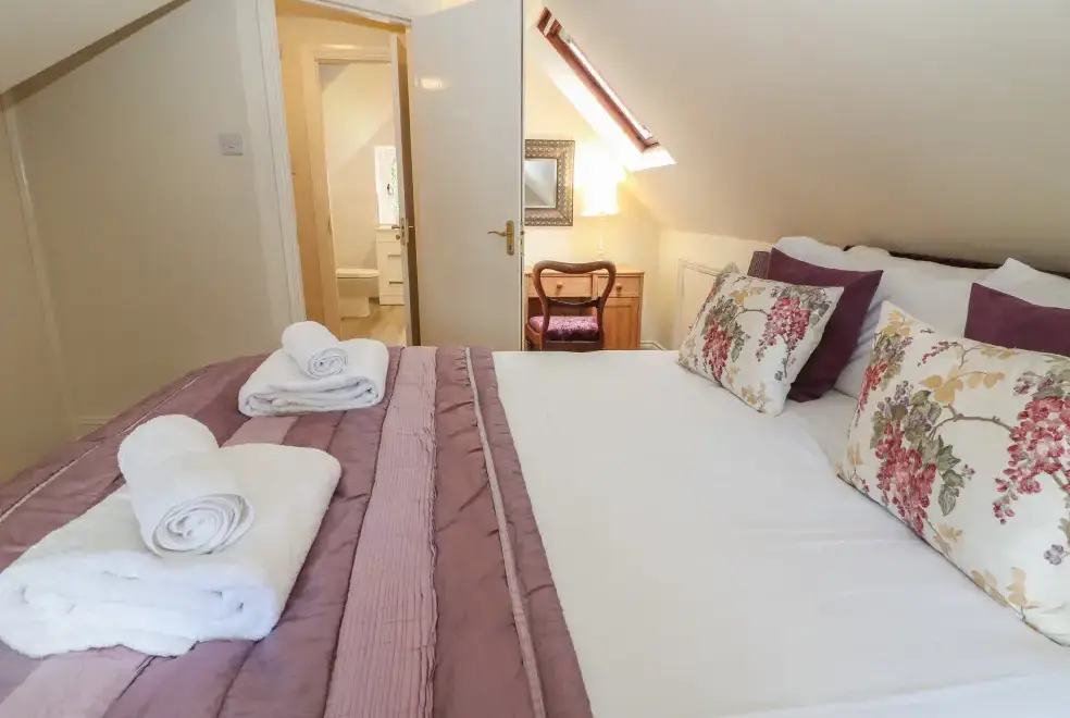 Bedroom at South Hill Farmhouse
