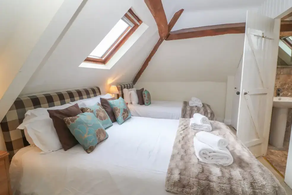 Bedroom at South Hill Farmhouse