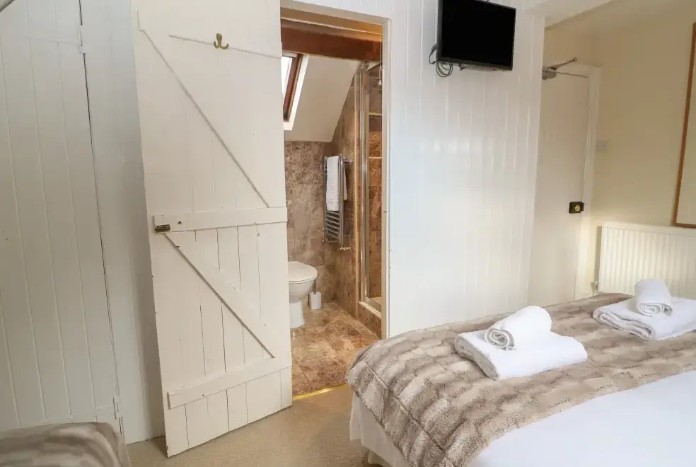 Bedroom at South Hill Farmhouse
