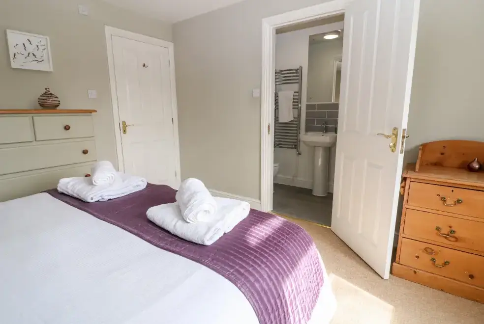 Bedroom at South Hill Farmhouse