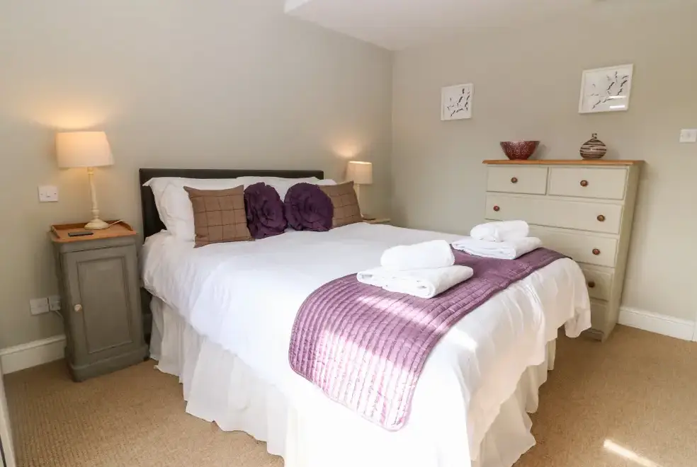 Bedroom at South Hill Farmhouse