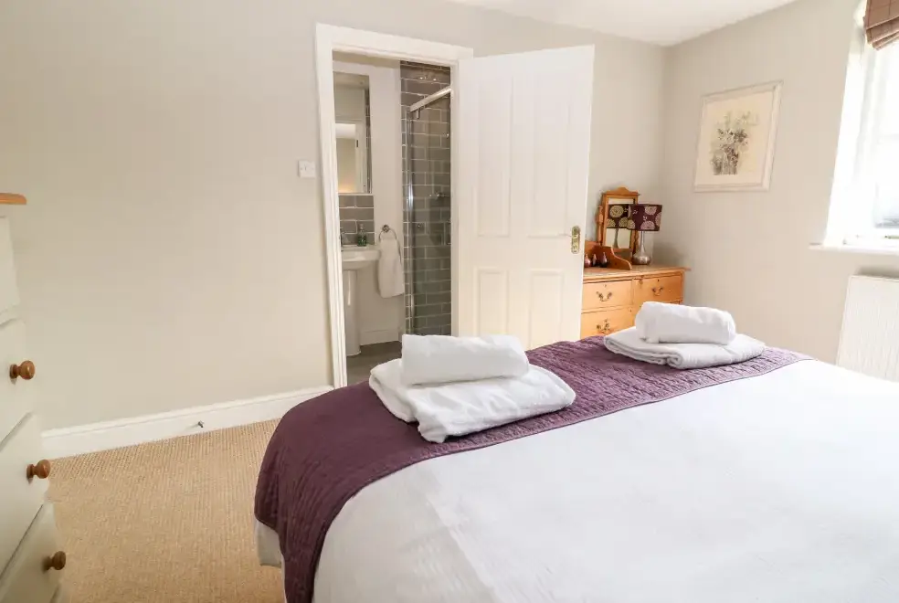 Bedroom at South Hill Farmhouse