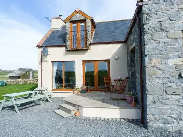 Patio area at South Milton Coastal Cottage