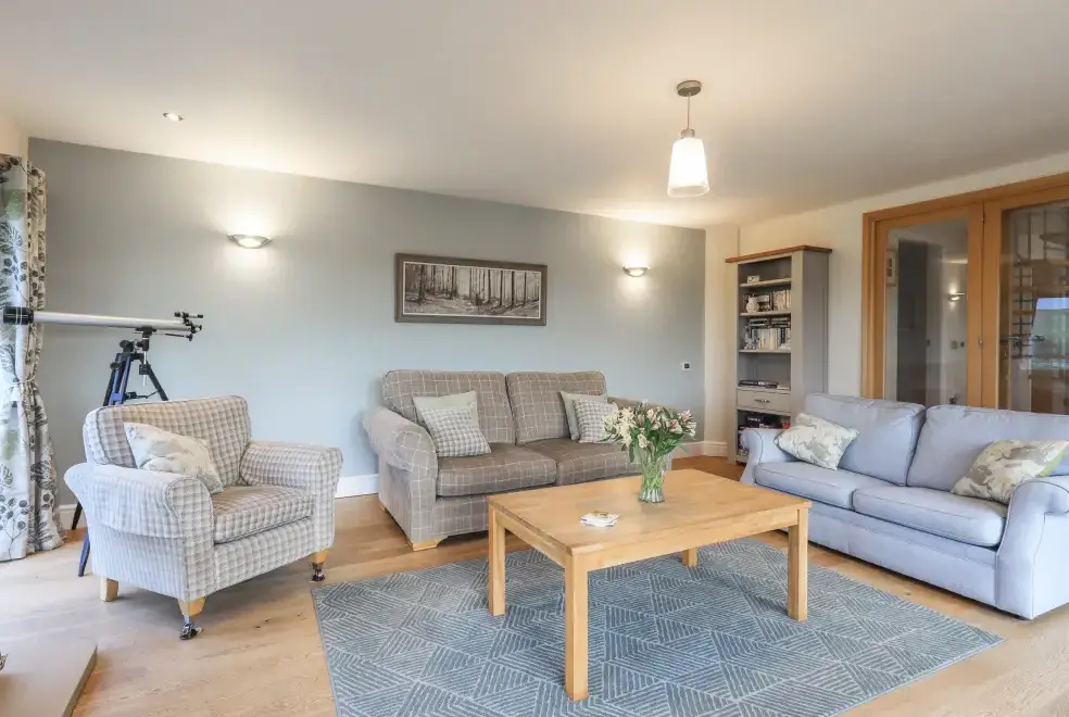 Lounge at South Milton Coastal Cottage