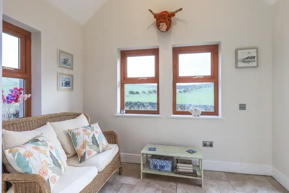 Lounge at South Milton Coastal Cottage